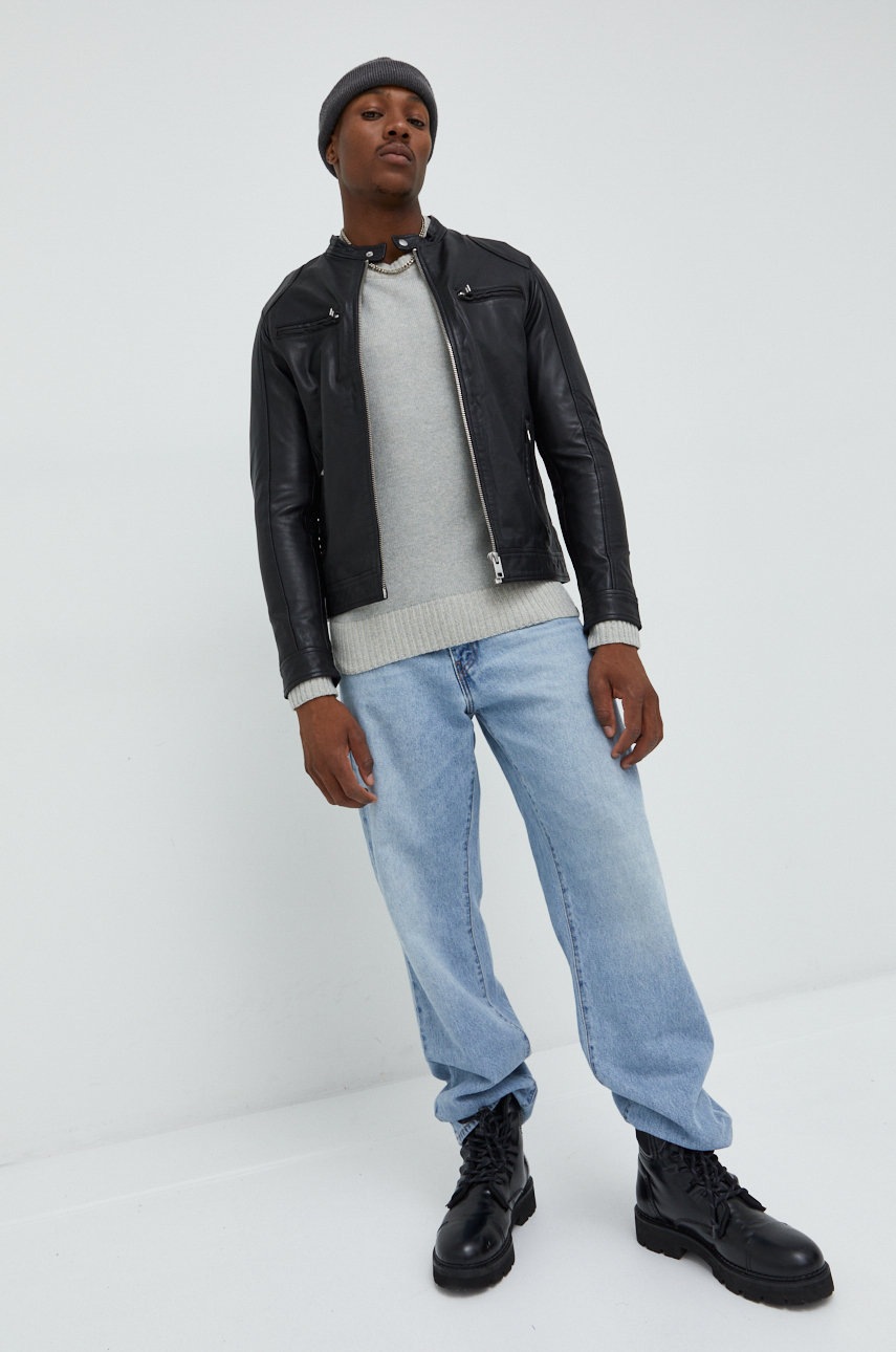 

Светр Jack & Jones Jorwillow чоловічий колір сірий
