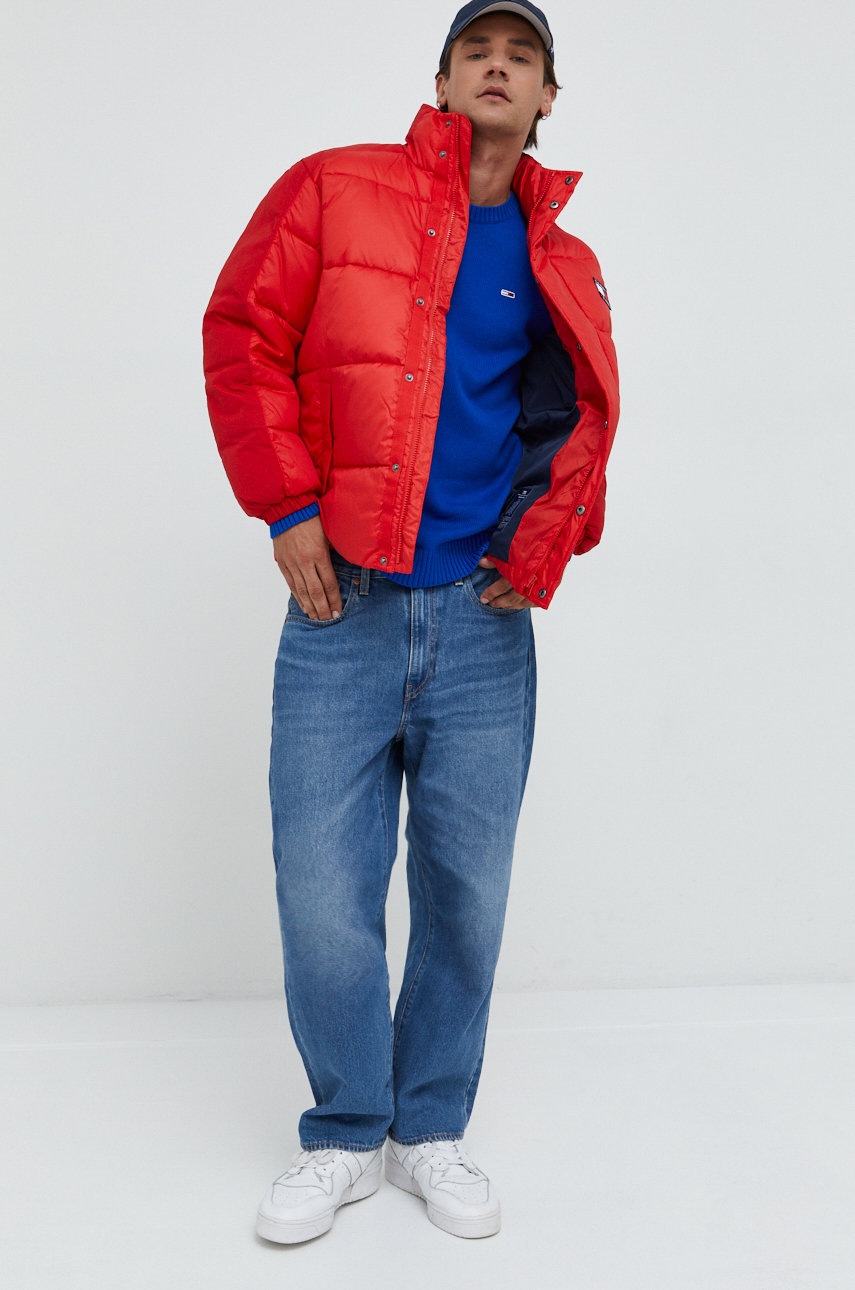 

Хлопковый свитер Tommy Jeans мужской