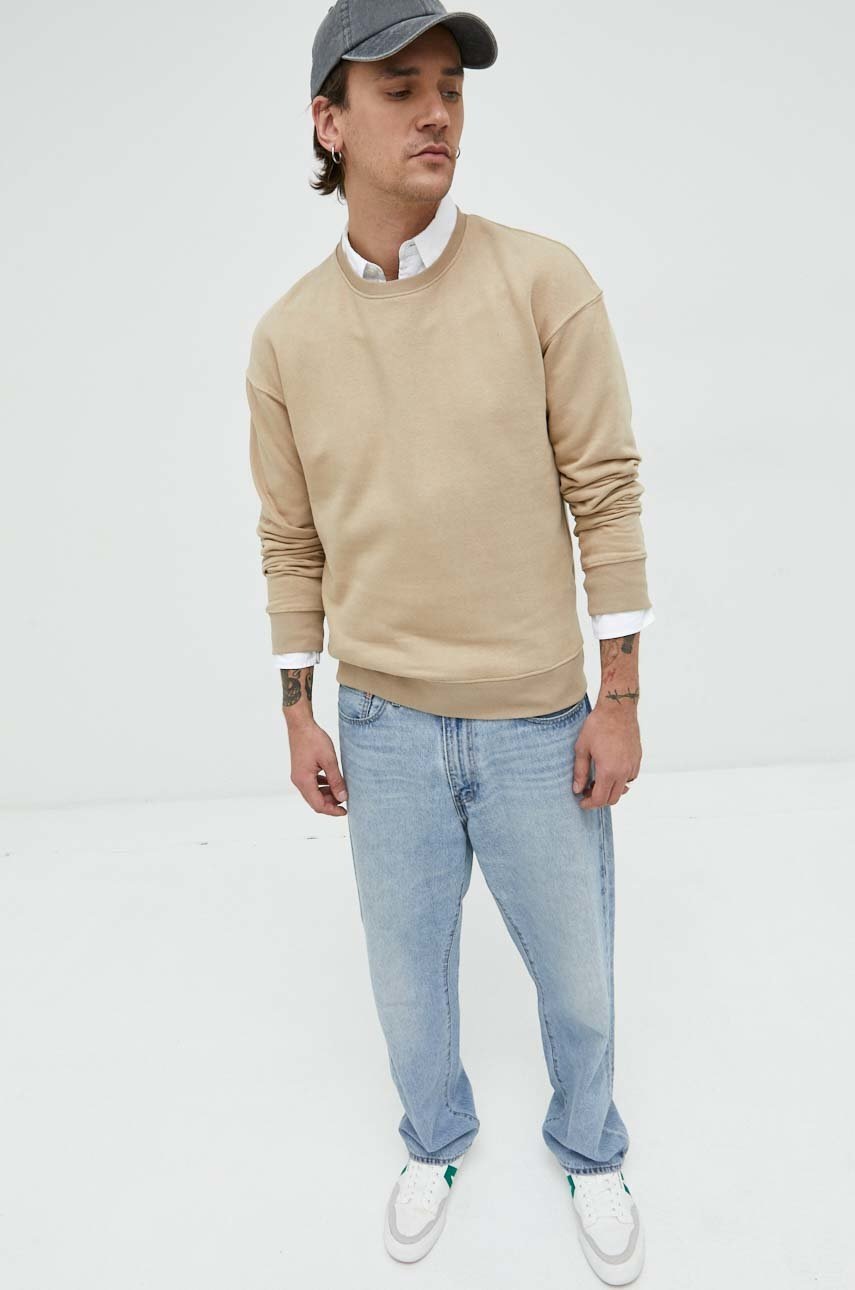 

Суичър Jack & Jones мъжки в бежово, Бежов