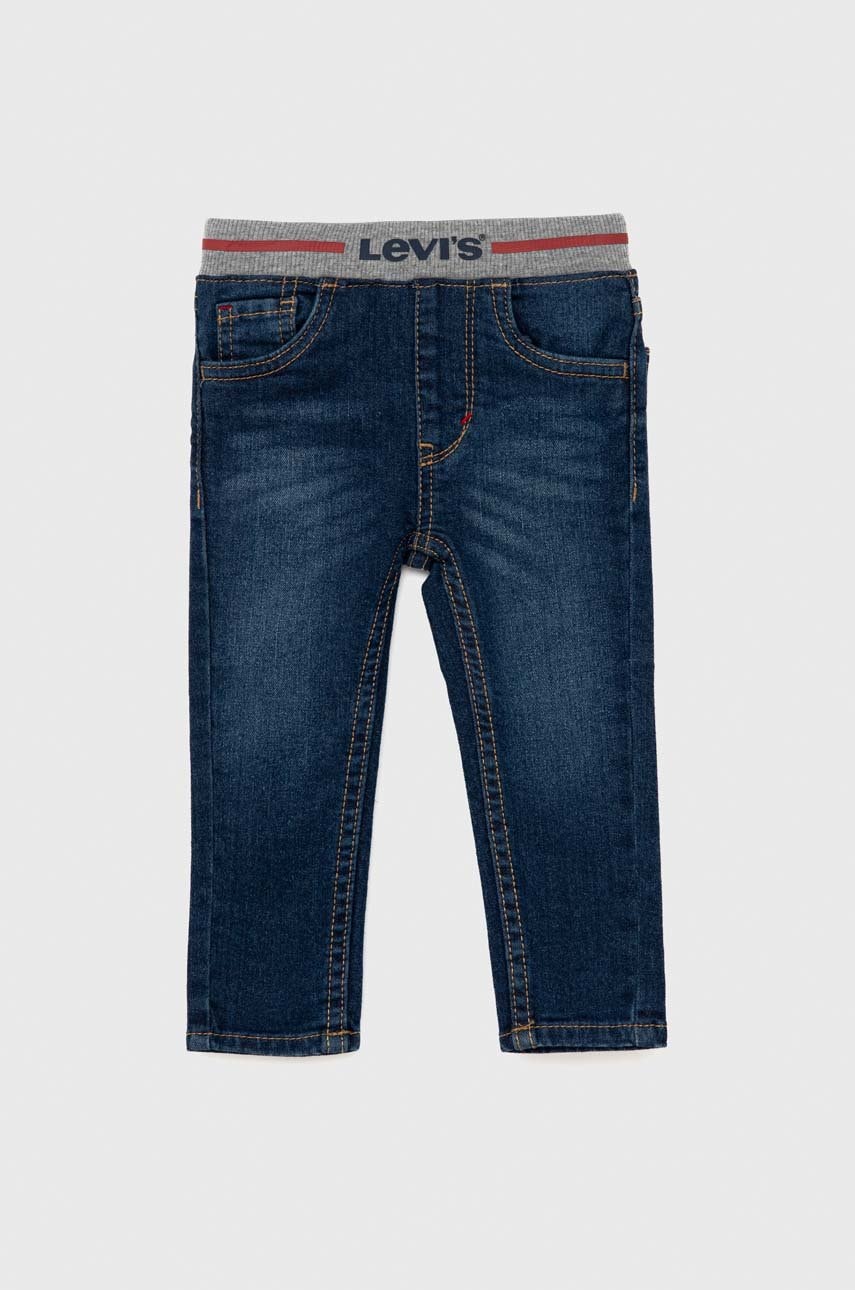 Levi's jeans bebelusi culoarea albastru marin,