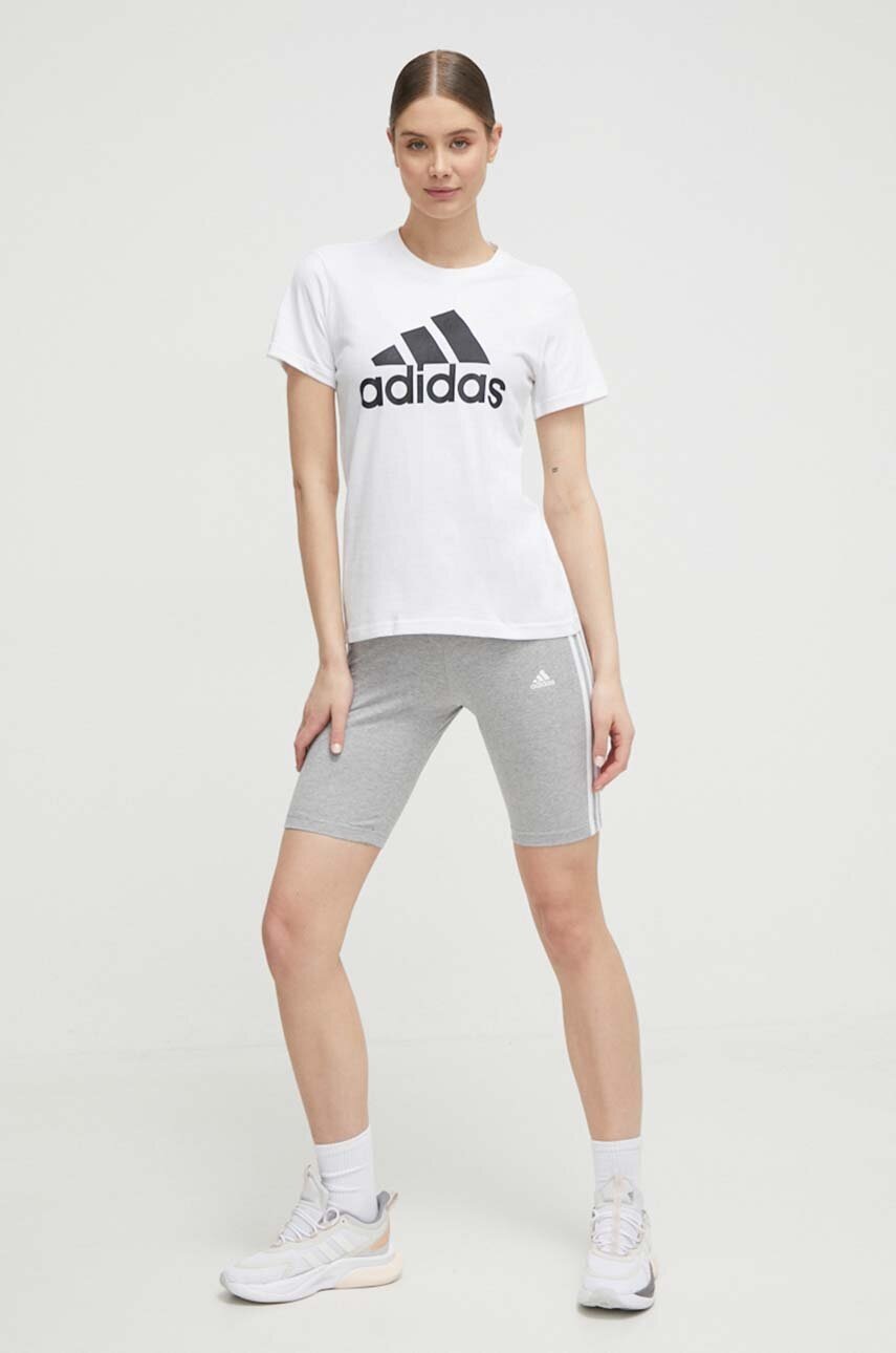 Σορτς adidas NHL Pittsburgh Penguins χρώμα: γκρι, H-MVPSP15WBP-QL HF5956 φωτογραφία