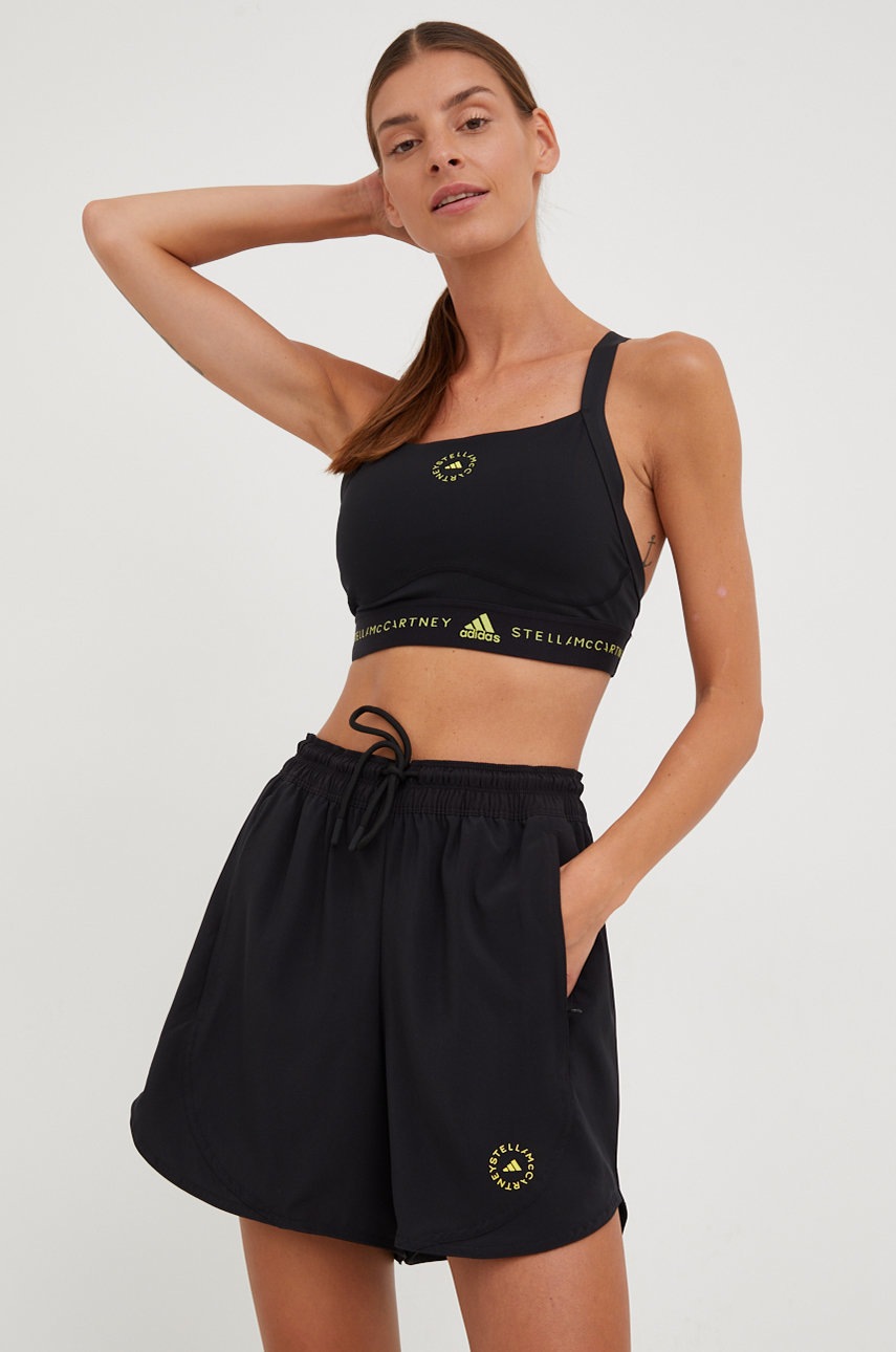 

Къс панталон за трениране adidas by Stella McCartney Truepurpose в черно с изчистен дизайн с висока талия, Черен