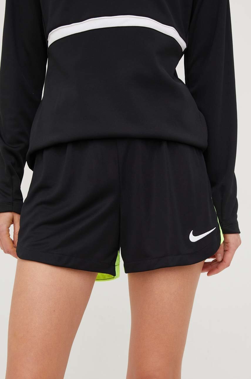 

Тренировочные шорты Nike Academy Pro женские цвет чёрный с принтом высокая посадка