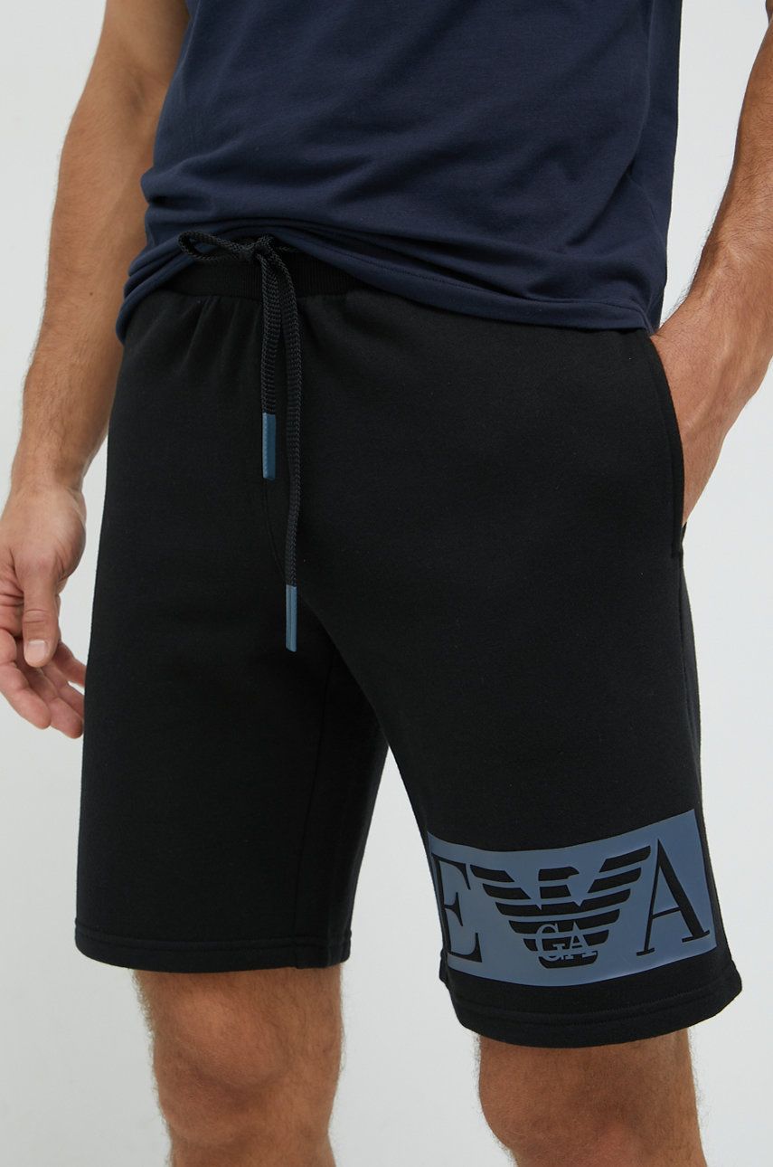 Emporio Armani Underwear pantaloni scurti barbati, culoarea negru answear.ro imagine noua