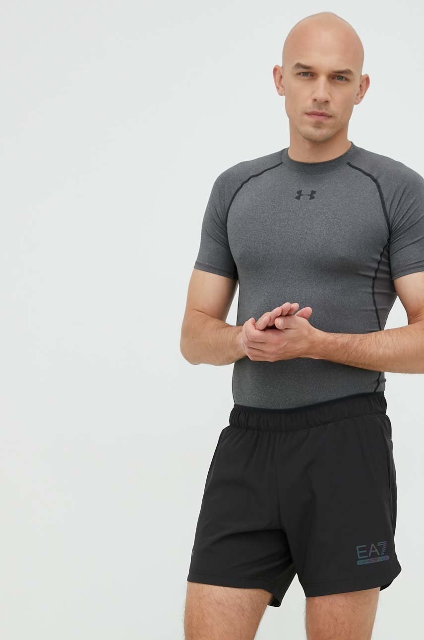 

Шорты EA7 Emporio Armani мужские цвет чёрный