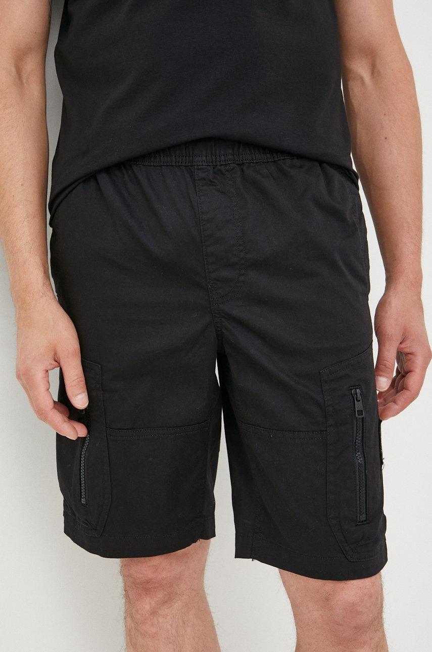 

Къси панталони Calvin Klein Jeans в черно, Черен