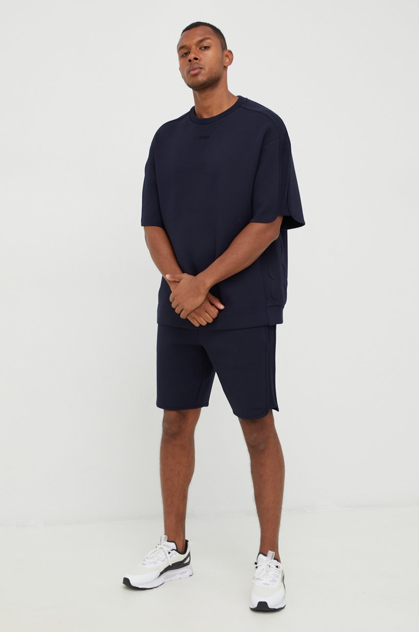 

Шорты BOSS Boss Athleisure мужские цвет синий