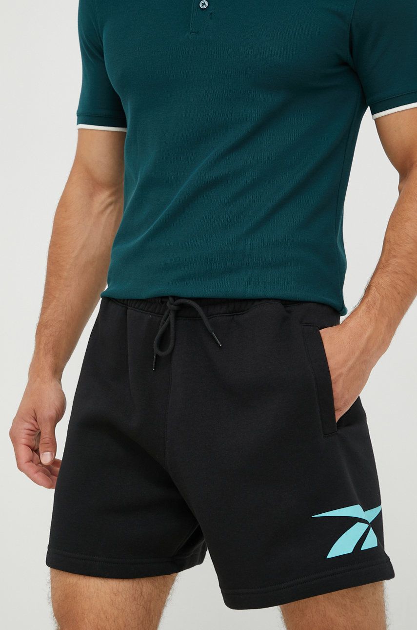 Reebok Classic pantaloni scurti barbati, culoarea negru - Sh