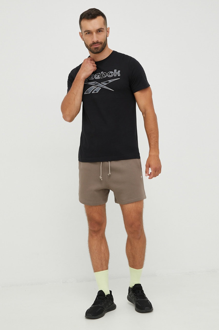 

Шорти Reebok Classic чоловічі колір коричневий