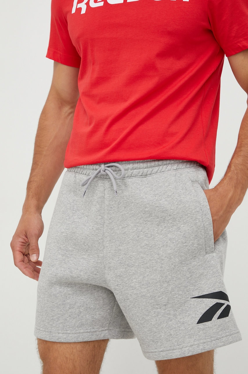 Reebok Classic Pantaloni Scurti Barbati, Culoarea Gri