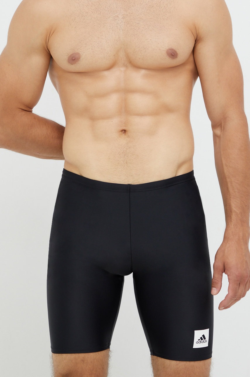 

Купальные шорты adidas Performance Solid мужские цвет чёрный однотонные
