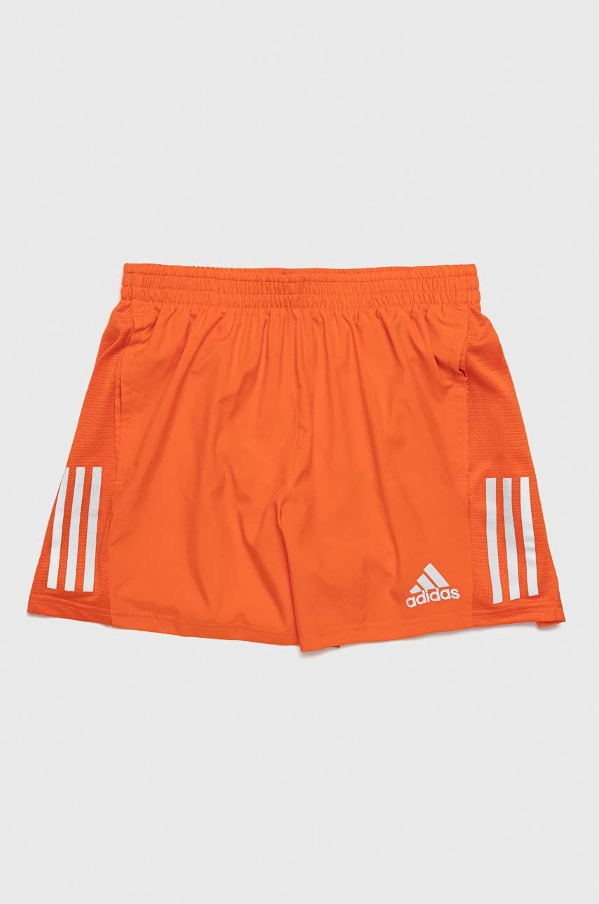 Běžecké šortky adidas Performance Own The Run oranžová barva - oranžová -  100% Recyklovaný pol