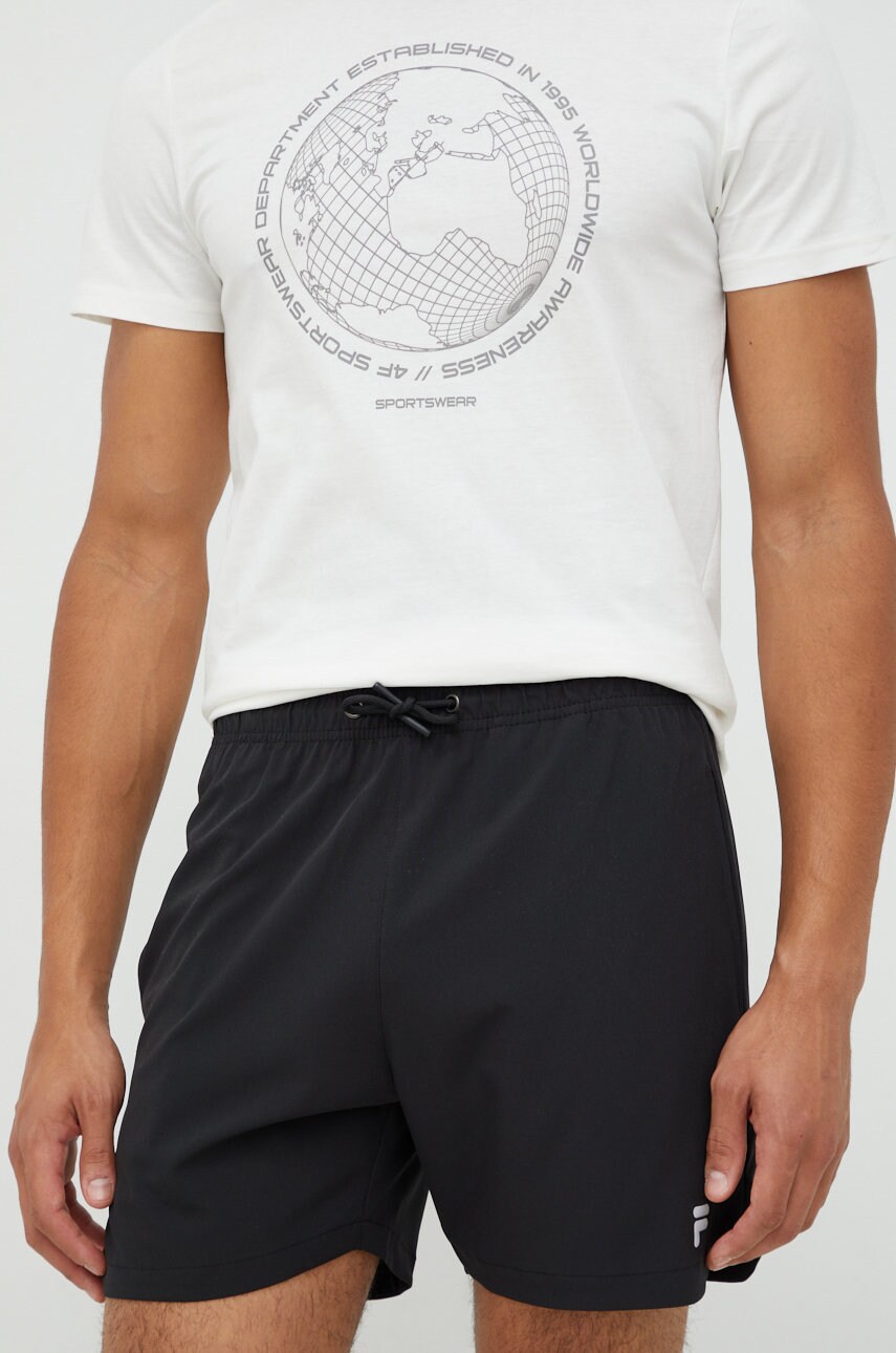 Fila pantaloni scurți de alergare barbati, culoarea negru