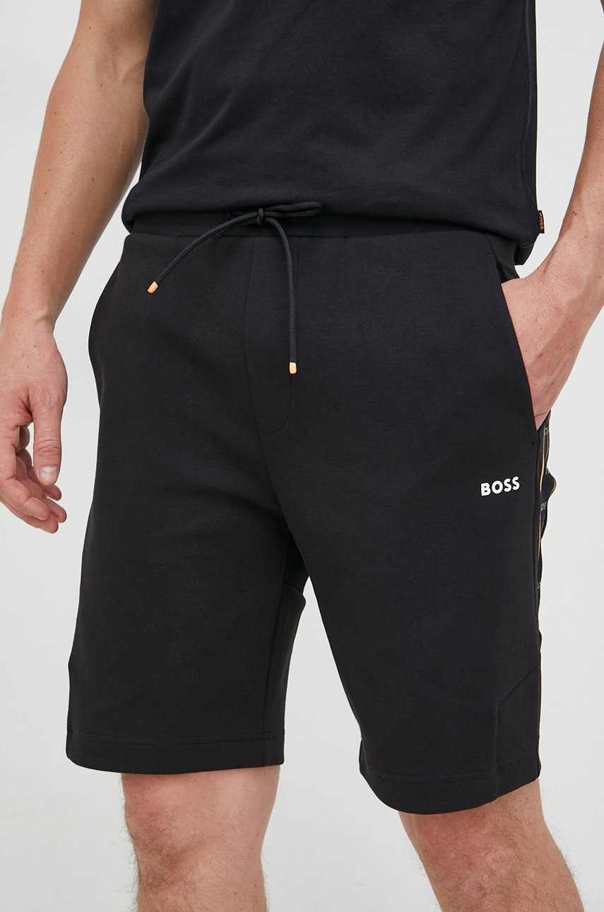

Къси панталони BOSS Boss Athleisure в черно, Черен