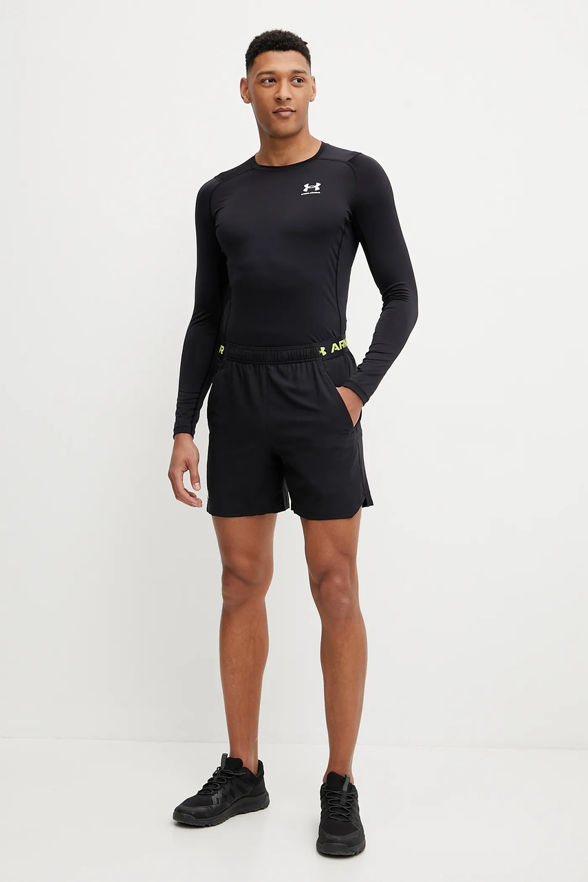 Тренировочные шорты Under Armour Vanish Woven цвет чёрный 1373718 Тренировочные шорты Under Armour Vanish Woven цвет чёрный 1373718