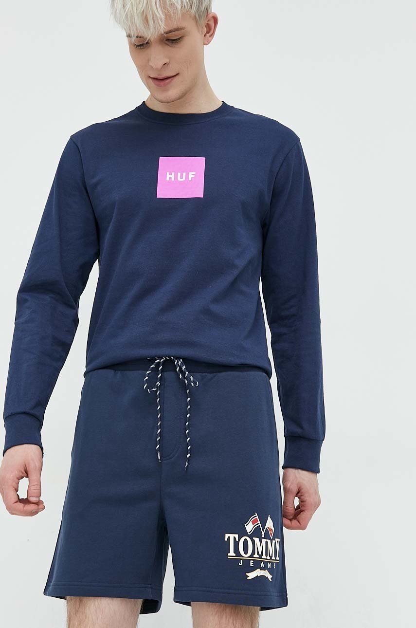 

Къс панталон Tommy Jeans в тъмносиньо, Тъмносин