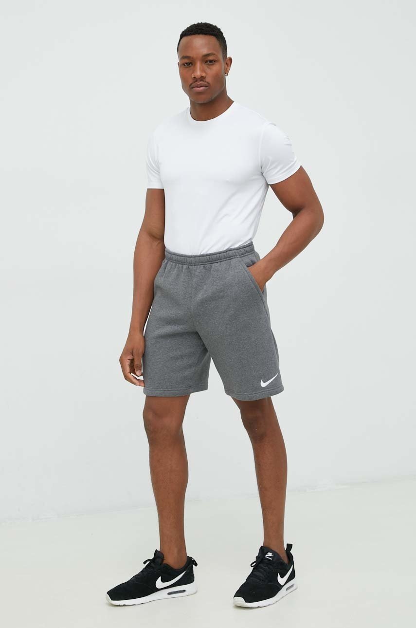 

Тренировочные шорты Nike Fleece Team Club 20 мужские цвет серый