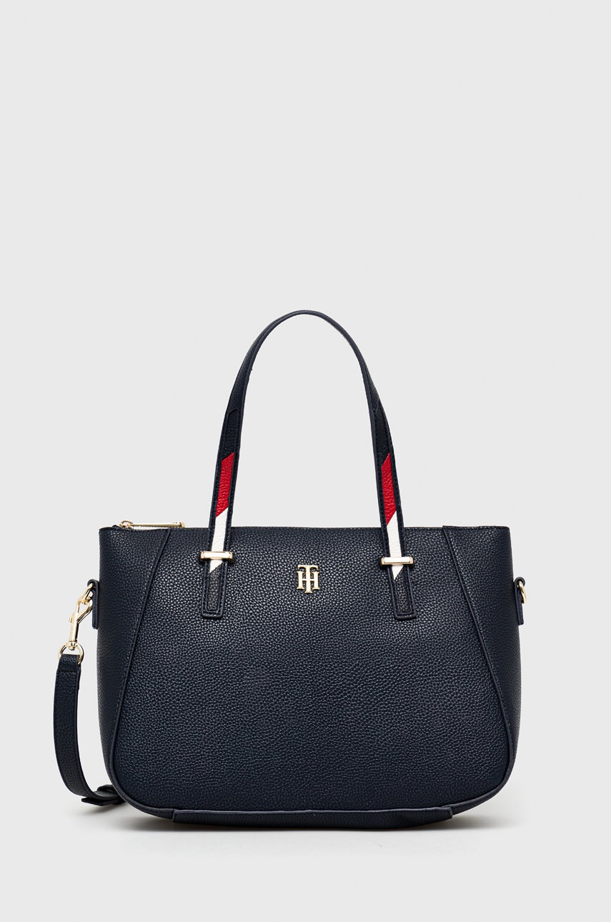 

Чанта Tommy Hilfiger в тъмносиньо, Тъмносин