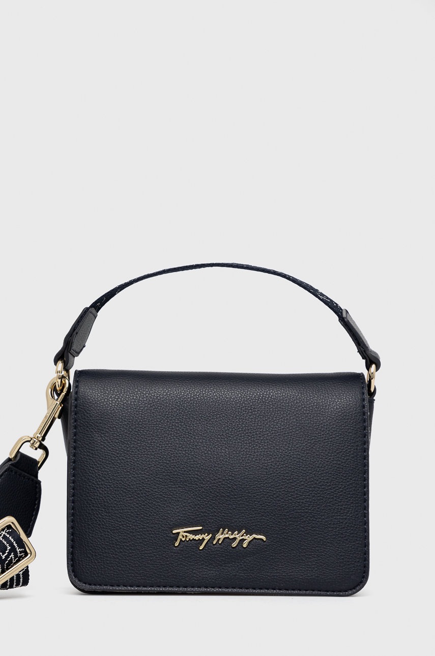 

Чанта Tommy Hilfiger в тъмносиньо, Тъмносин