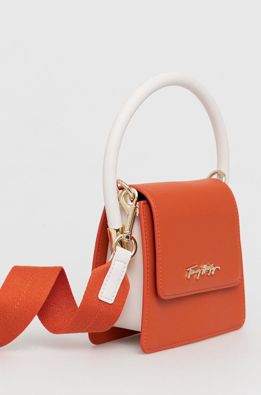 

Сумочка Tommy Hilfiger цвет оранжевый