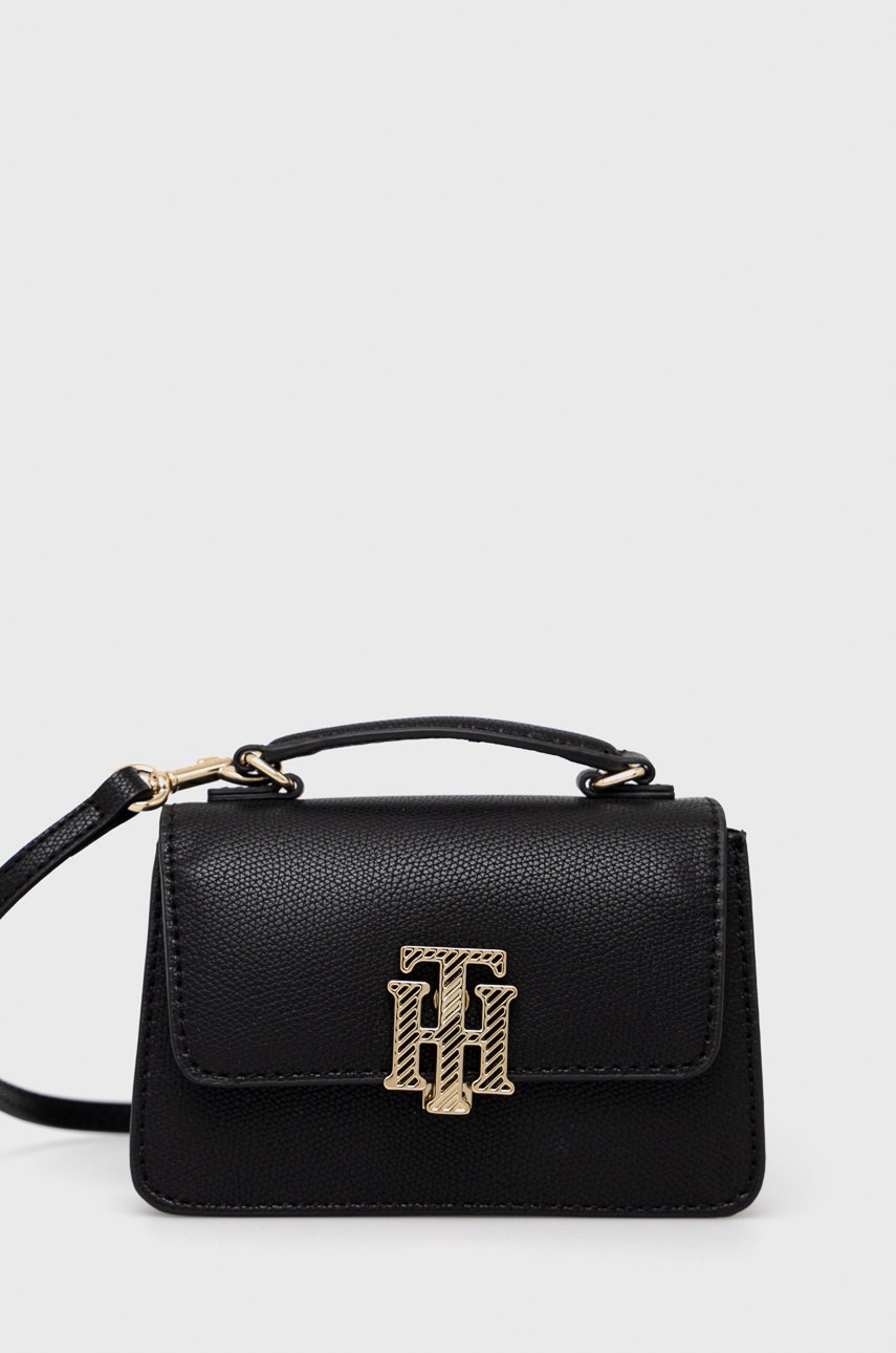 

Чанта Tommy Hilfiger в черно, Черен