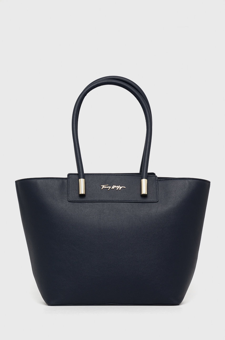 

Чанта Tommy Hilfiger в тъмносиньо, Тъмносин