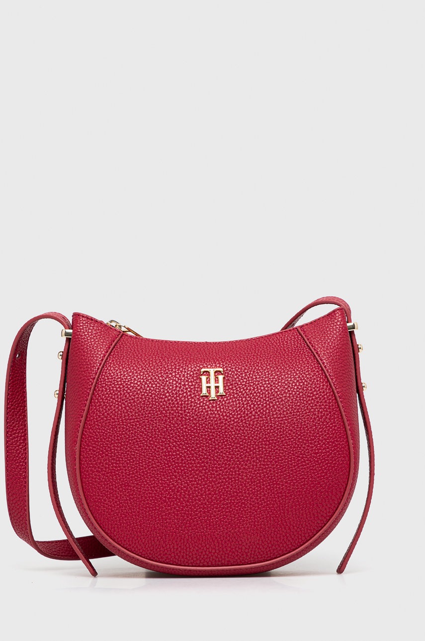 

Чанта Tommy Hilfiger в червено, Червен