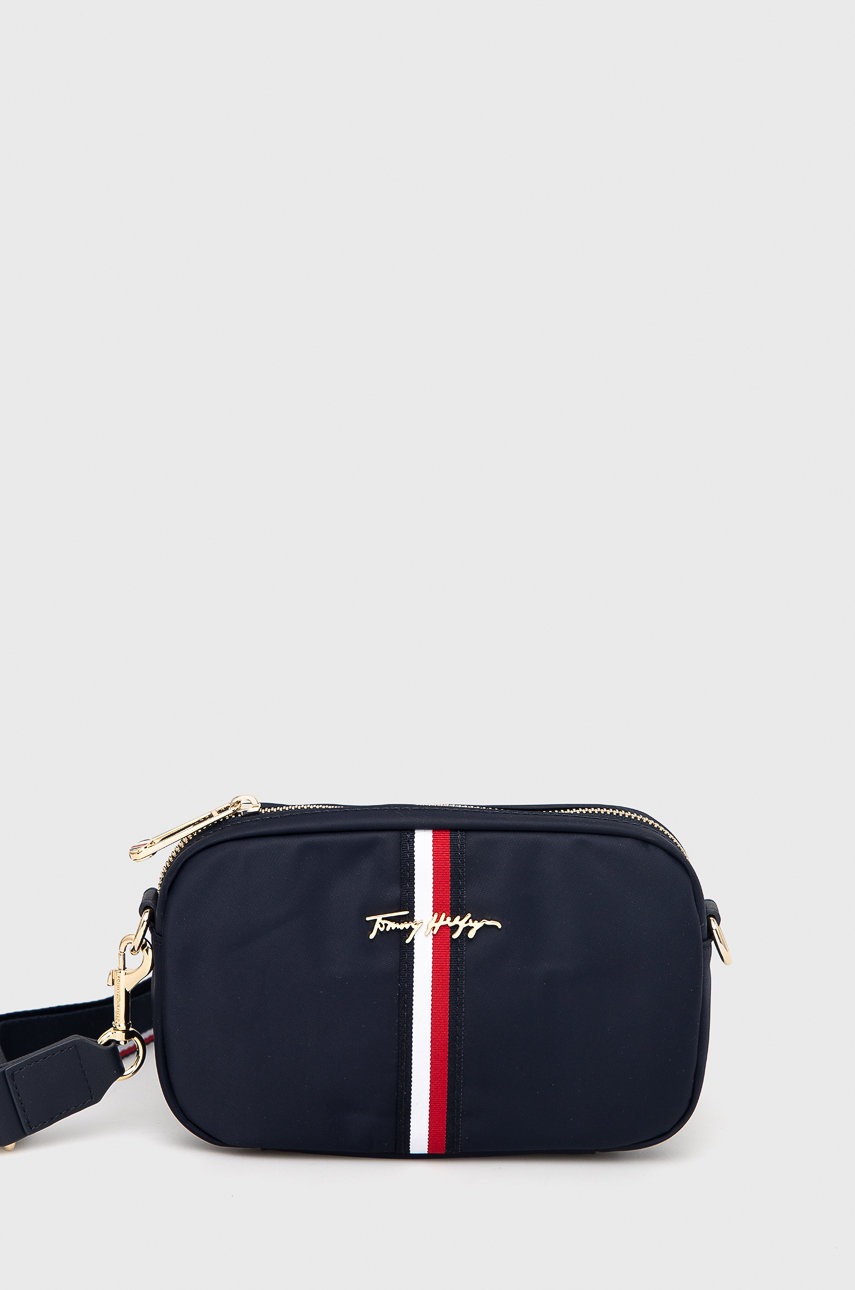 

Чанта Tommy Hilfiger в тъмносиньо, Тъмносин