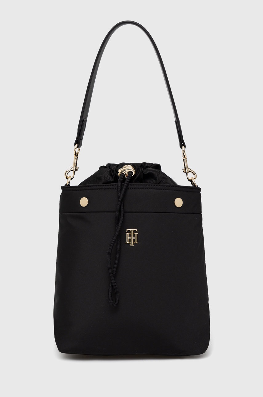 

Чанта Tommy Hilfiger в черно, Черен