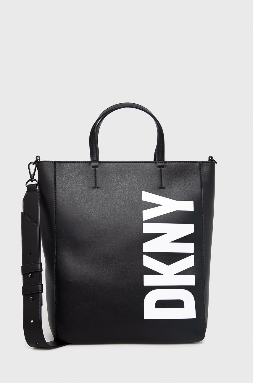 

Чанта Dkny в черно, Черен