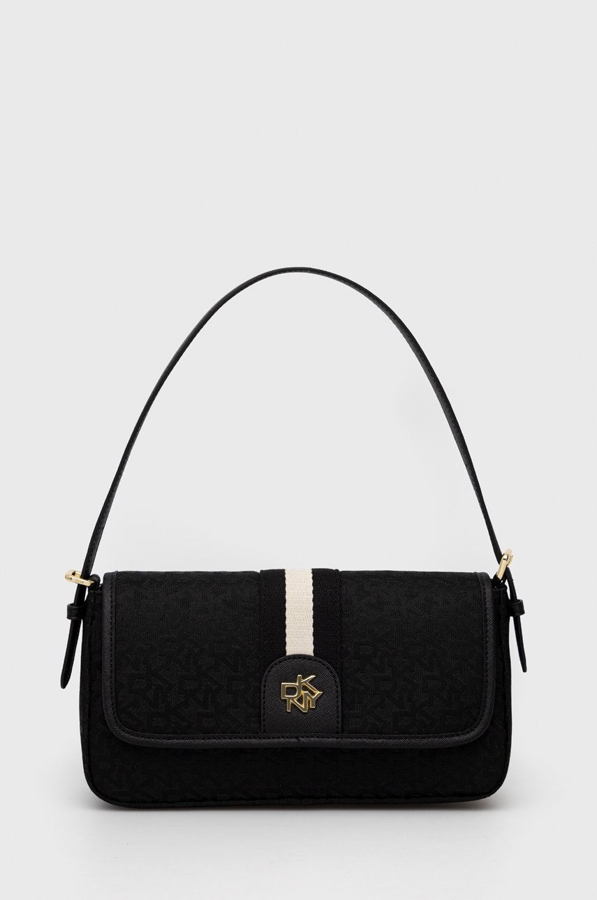 

Чанта Dkny в черно, Черен