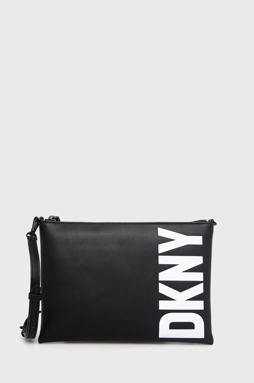 

Чанта Dkny в черно, Черен
