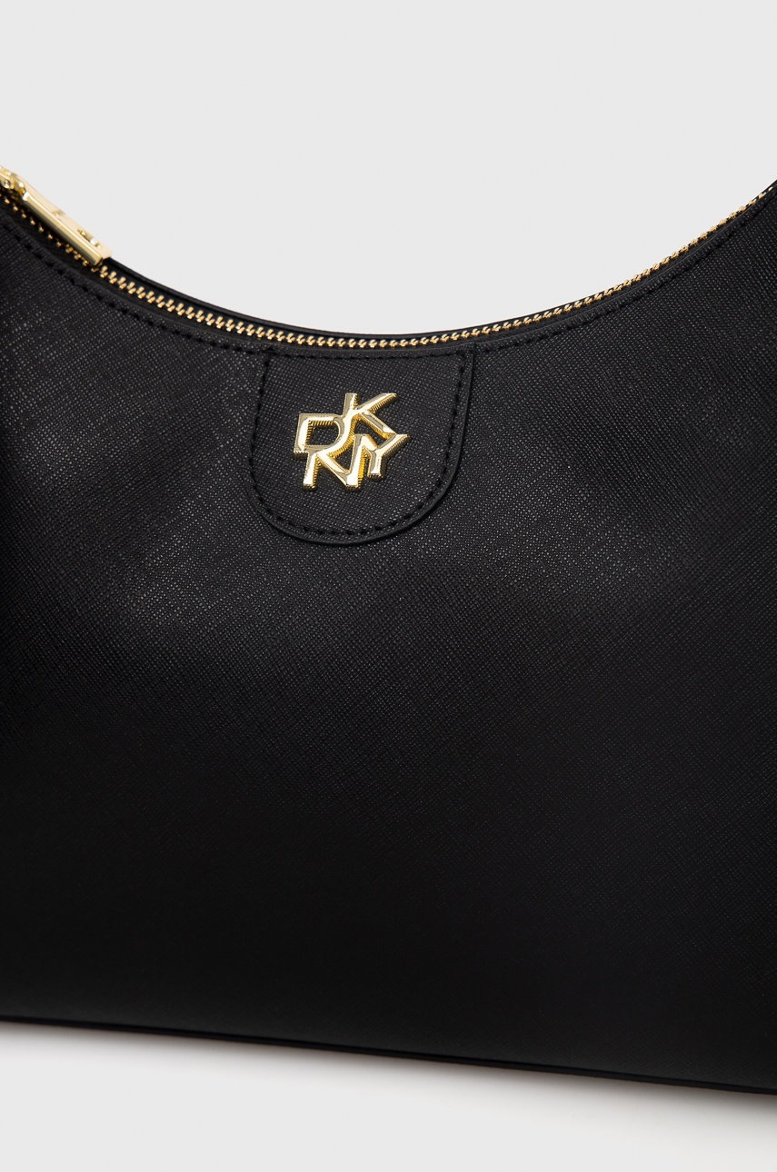 

Шкіряна сумочка Dkny колір чорний