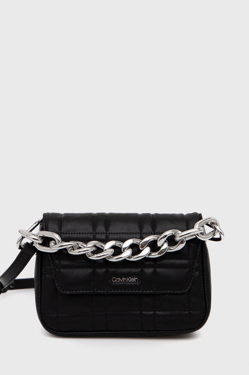 

Чанта Calvin Klein в черно, Черен