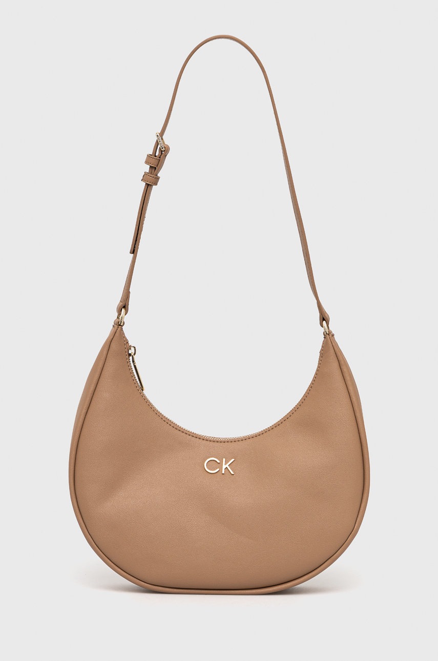 

Чанта Calvin Klein в кафяво, Кафяв