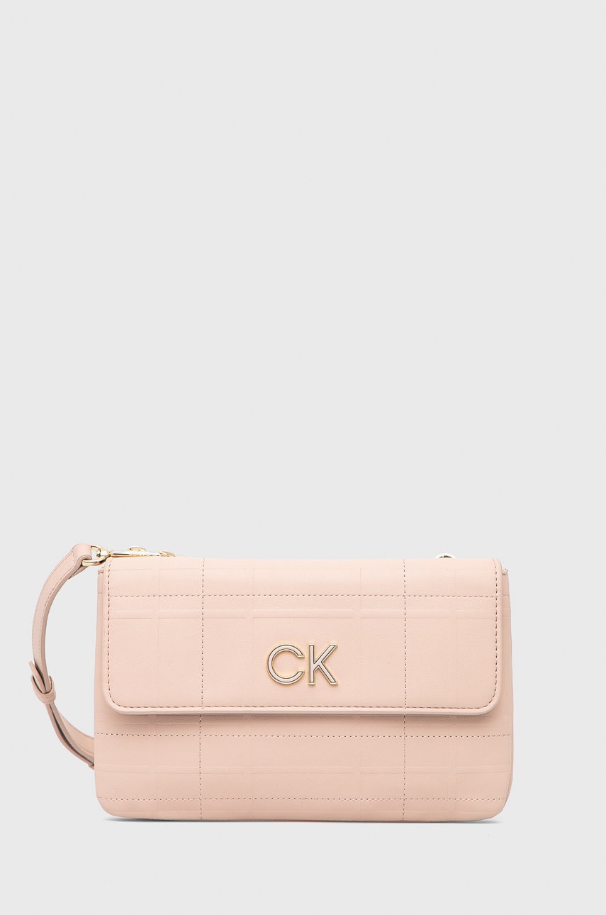 

Чанта Calvin Klein в розово, Розов