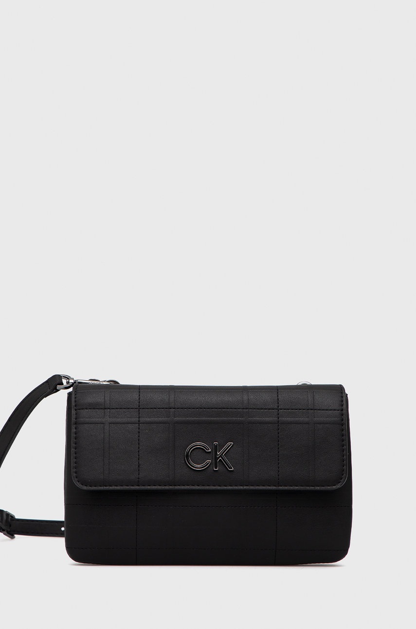 

Чанта Calvin Klein в черно, Черен