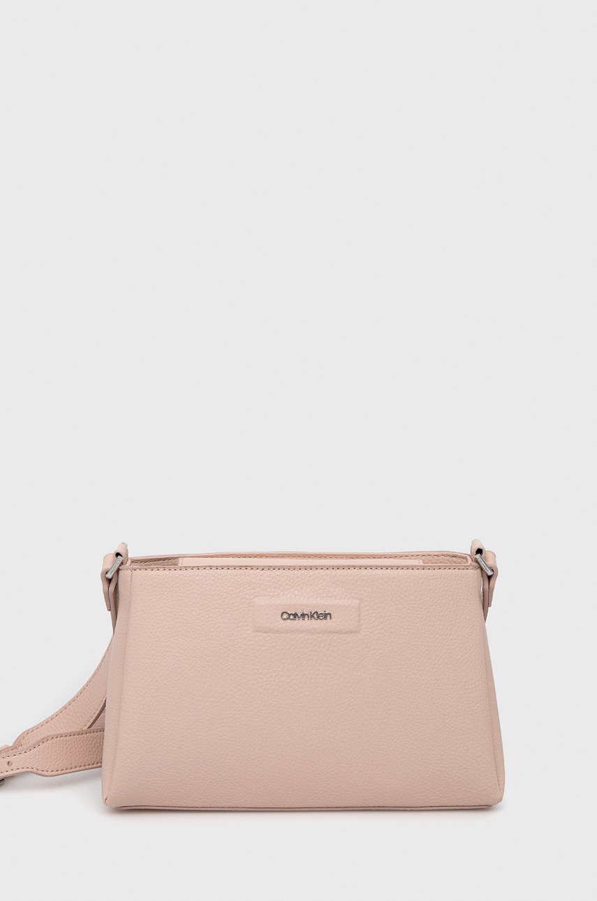 

Чанта Calvin Klein в розово, Розов