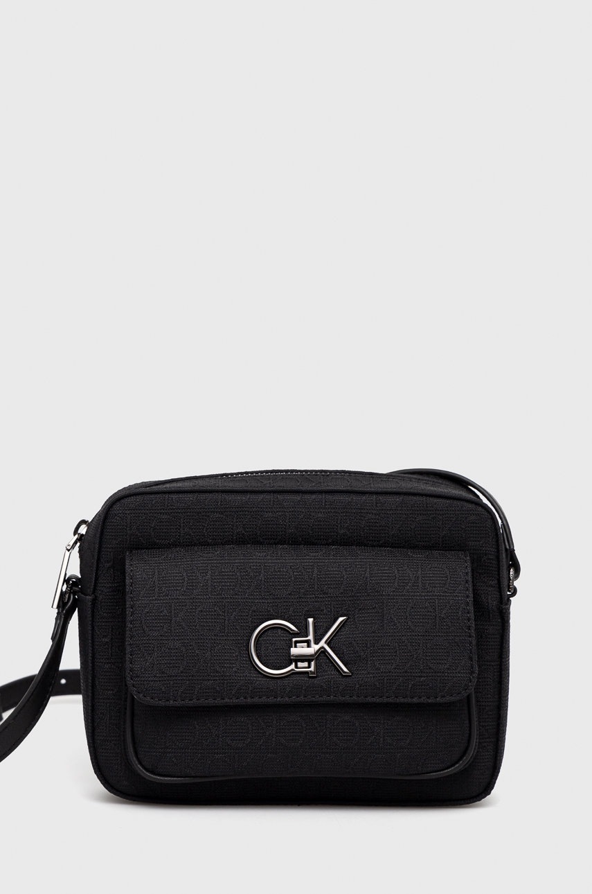 

Чанта Calvin Klein в черно, Черен