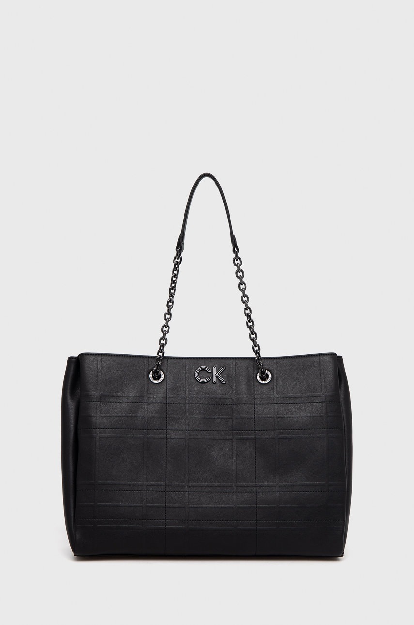 

Чанта Calvin Klein в черно, Черен