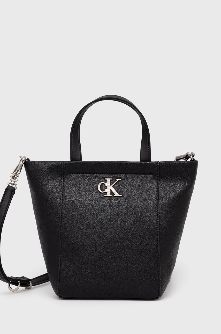 

Чанта Calvin Klein Jeans в черно, Черен