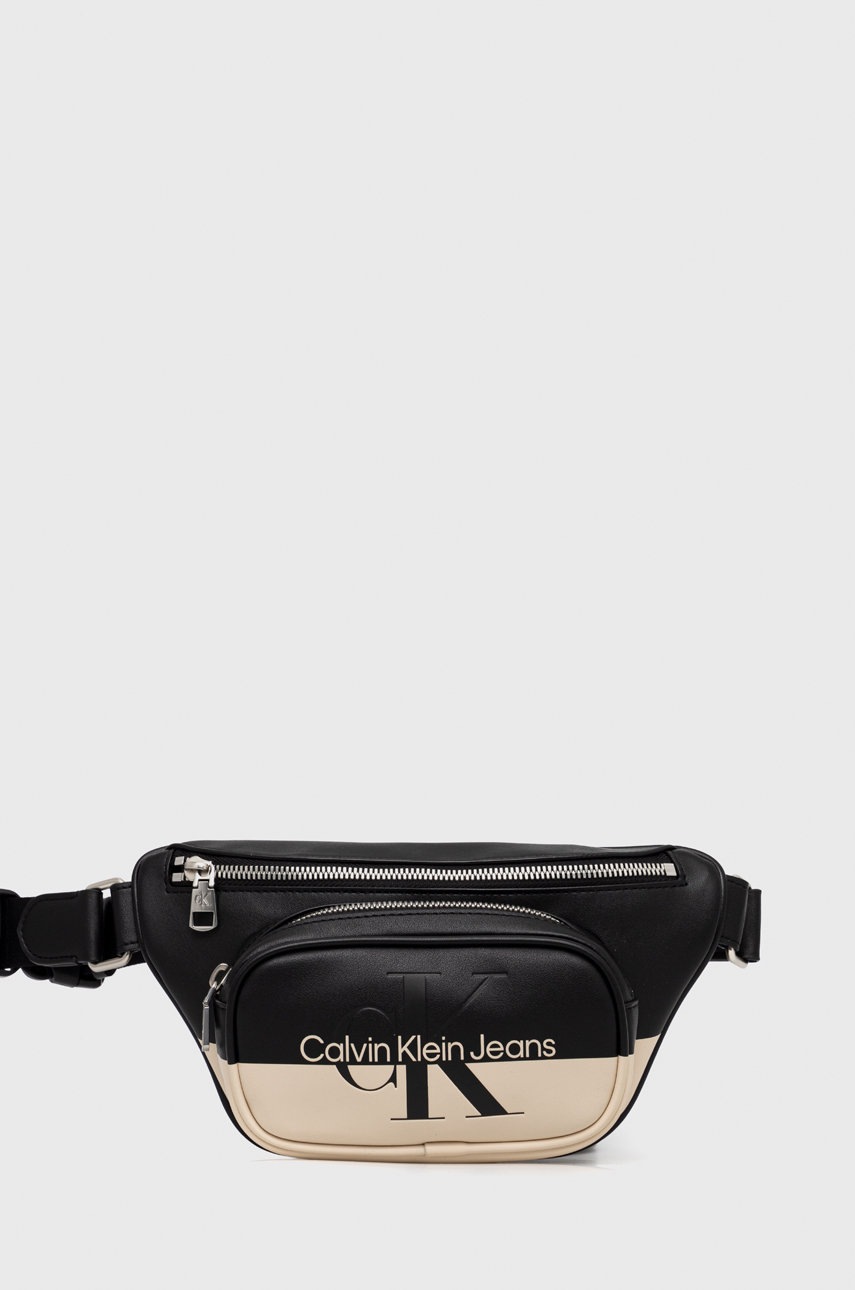 

Чанта за кръст Calvin Klein Jeans в черно, Черен