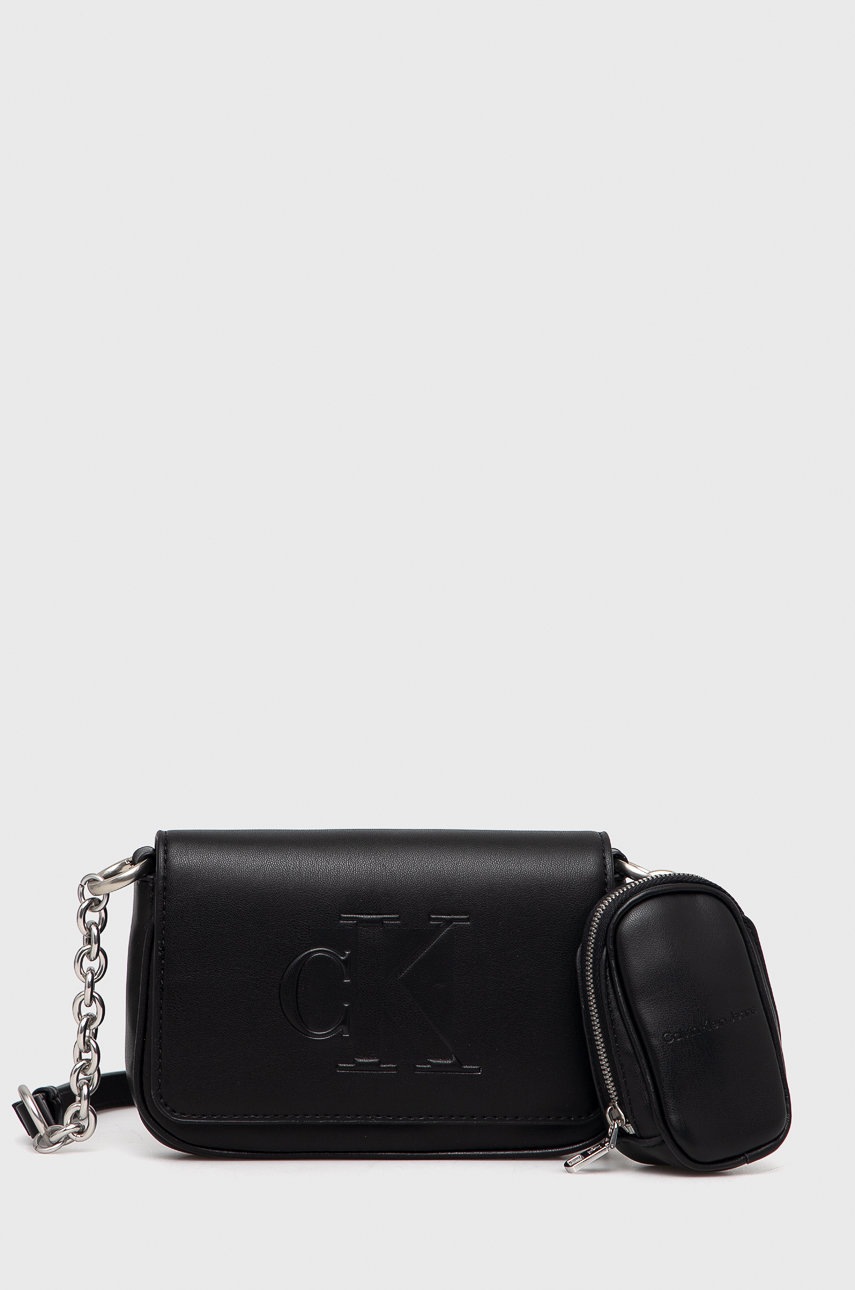 

Чанта Calvin Klein Jeans в черно, Черен