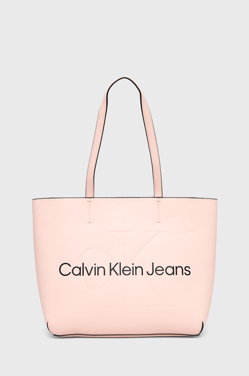 Calvin Klein Jeans torebka K60K609781.9BYY kolor różowy
