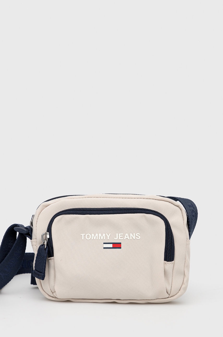 

Чанта през рамо Tommy Jeans в бежово, Бежов