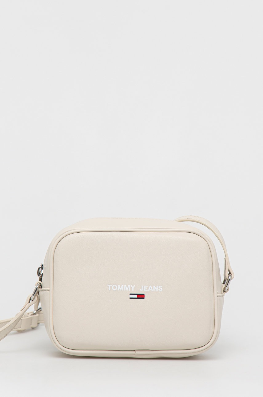 

Чанта Tommy Jeans в бежово, Бежов