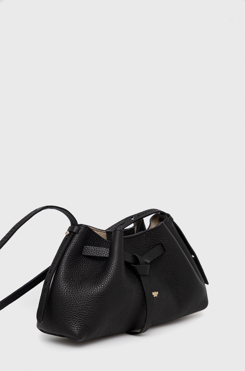 

Шкіряна сумочка Weekend Max Mara колір чорний