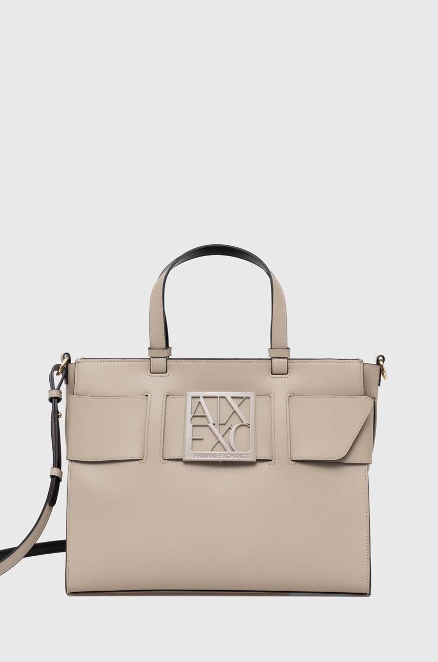 

Чанта Armani Exchange в бежово 942689 0A874, Бежов
