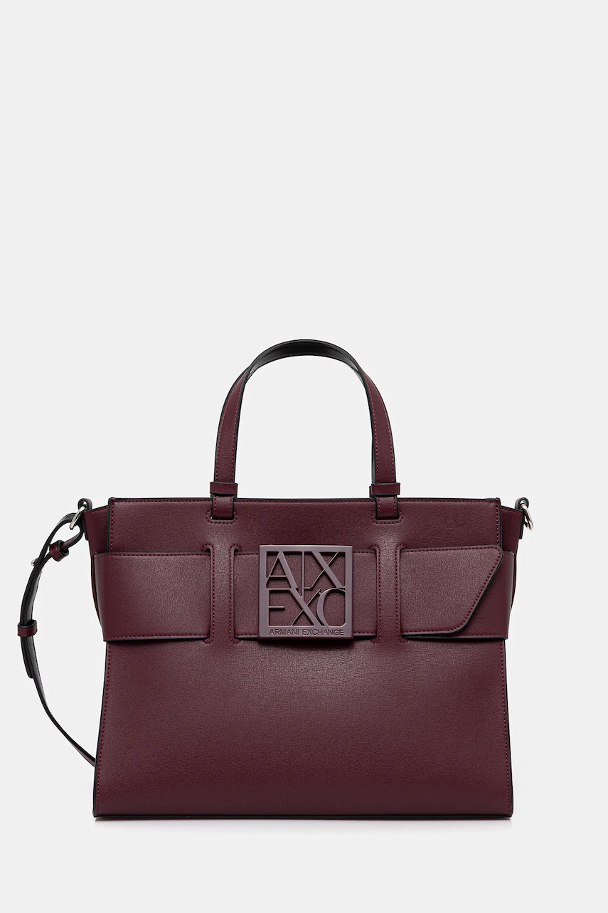 Armani Exchange geantă culoarea bej, 942689 0A874