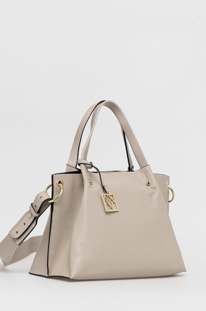 

Сумочка Armani Exchange цвет бежевый
